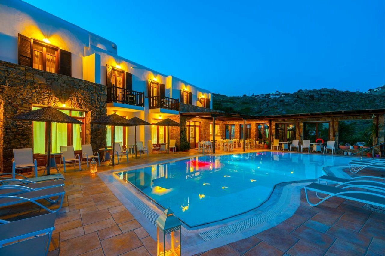 فندق باراديسيون Mykonos Town المظهر الخارجي الصورة